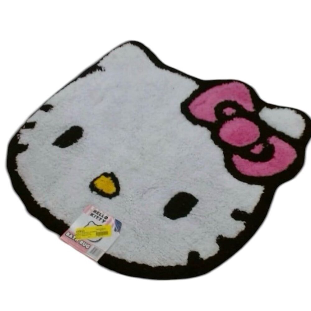 Sanrio Hello Kitty Die Cut Bath Rug Bathroom Mat